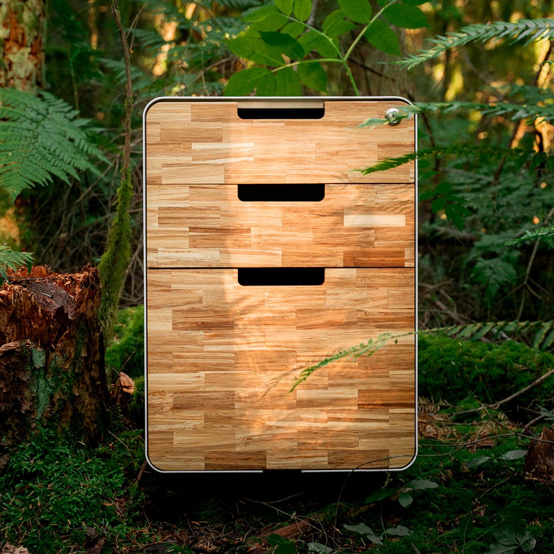 Rolling Cabinet | Closed Loop Collection by EFFYDESK  EFFYDESK   -better made easy-eco-friendly-sustainable-gifting