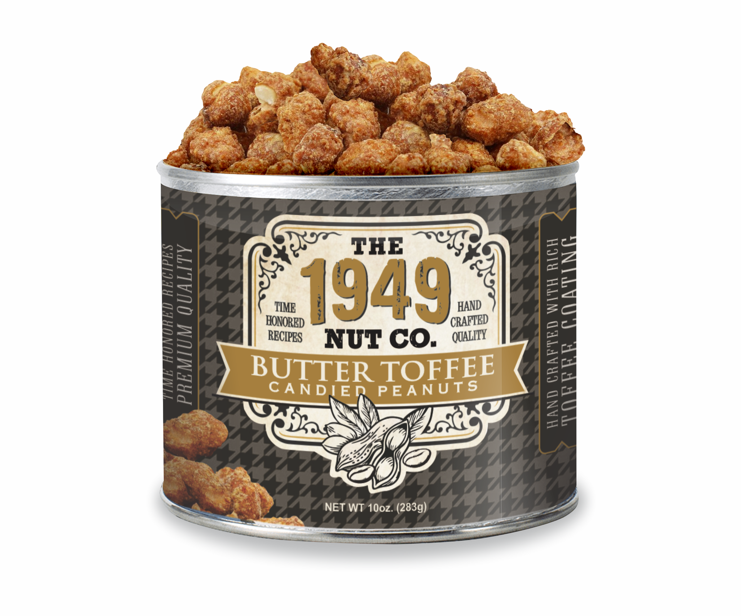 1949 Nut Company - 10 oz. Butter Toffee North Carolina Peanuts  1949 Nut Company   -better made easy-eco-friendly-sustainable-gifting