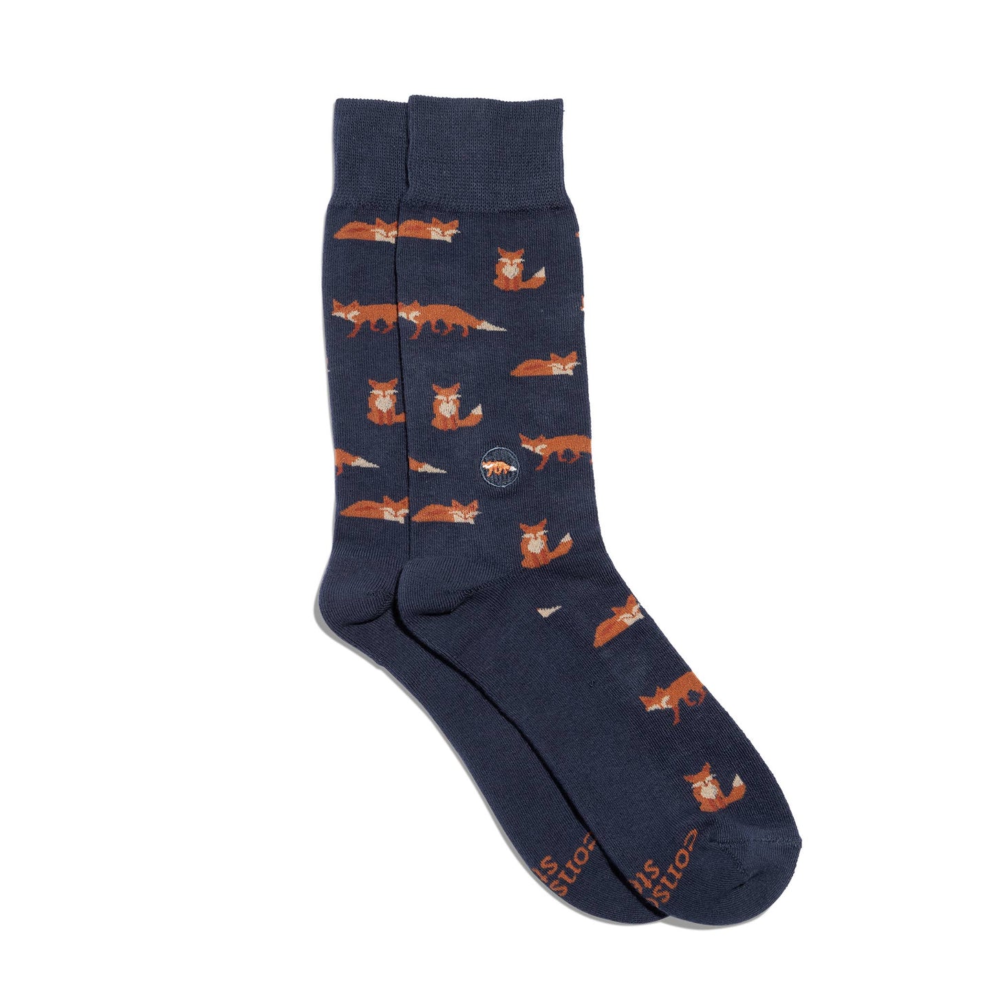 Conscious Step - Socks that Protect Foxes  Conscious Step   -better made easy-eco-friendly-sustainable-gifting