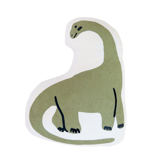 Long Neck Dinosaur Pillow  Imani + KIDS by Imani Collective   -better made easy-eco-friendly-sustainable-gifting