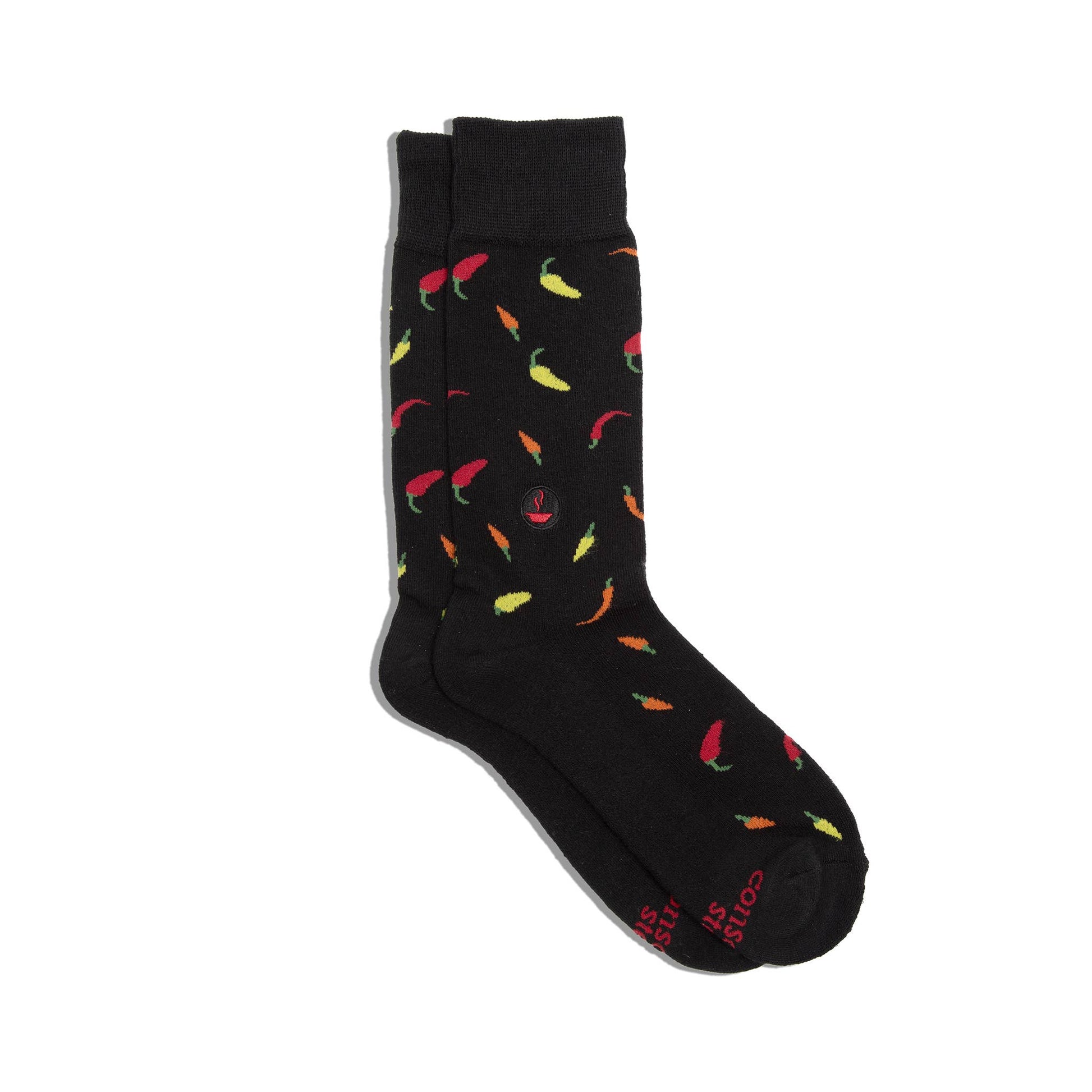 Conscious Step - Socks that Provide Meals (Black Peppers)  Conscious Step Medium  -better made easy-eco-friendly-sustainable-gifting