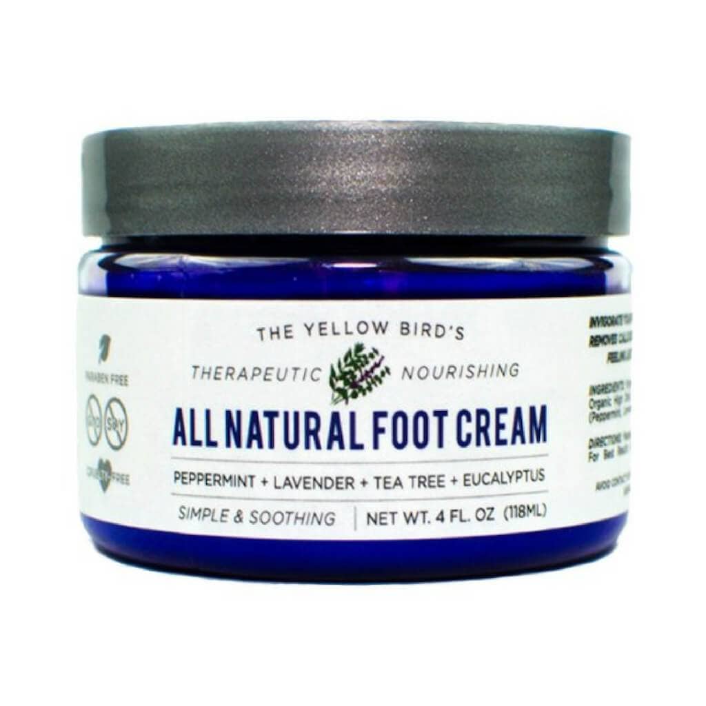 The Yellow Bird's Softening All Natural Foot Cream  The Yellow Bird   -better made easy-eco-friendly-sustainable-gifting