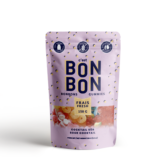 La boîte à bonbons - Sour Cocktail - Gummy Candies 🥂  La boîte à bonbons   -better made easy-eco-friendly-sustainable-gifting
