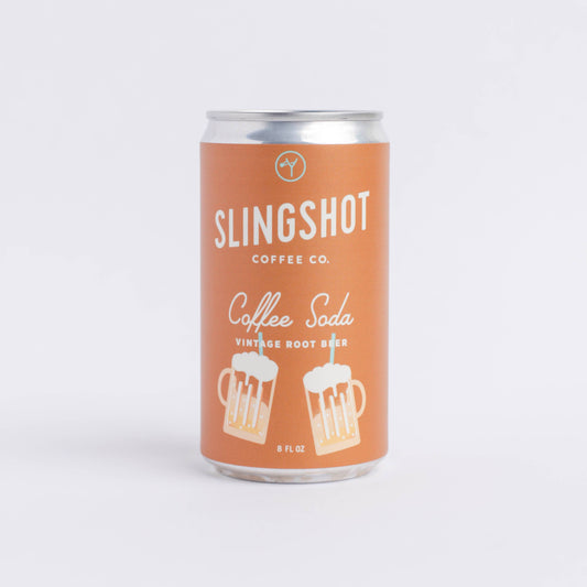 Slingshot Coffee - Vintage Root Beer Coffee Soda  Slingshot Coffee Company   -better made easy-eco-friendly-sustainable-gifting