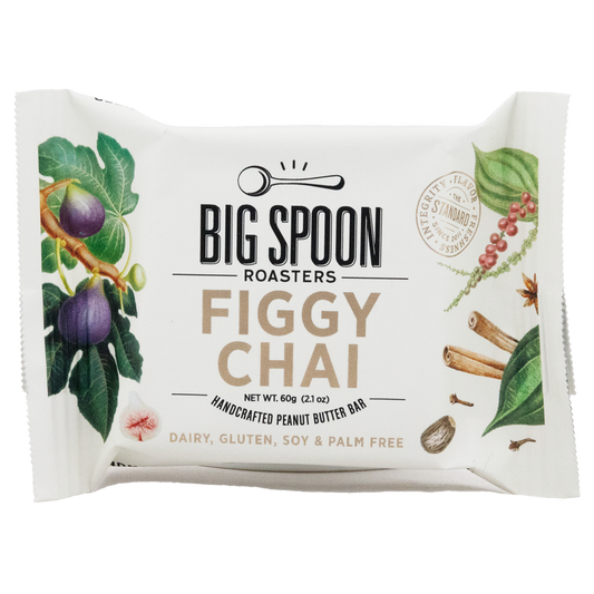 Big Spoon Figgy Chai Peanut Butter Bar  Big Spoon Roasters   -better made easy-eco-friendly-sustainable-gifting
